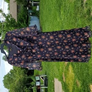 Donna Ricco Floral Midi Dress